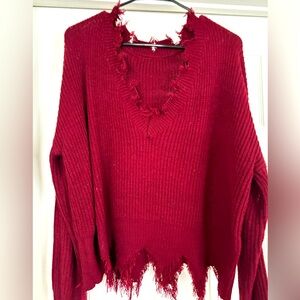 Red Sweater